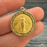 St. Mary Medal Charm