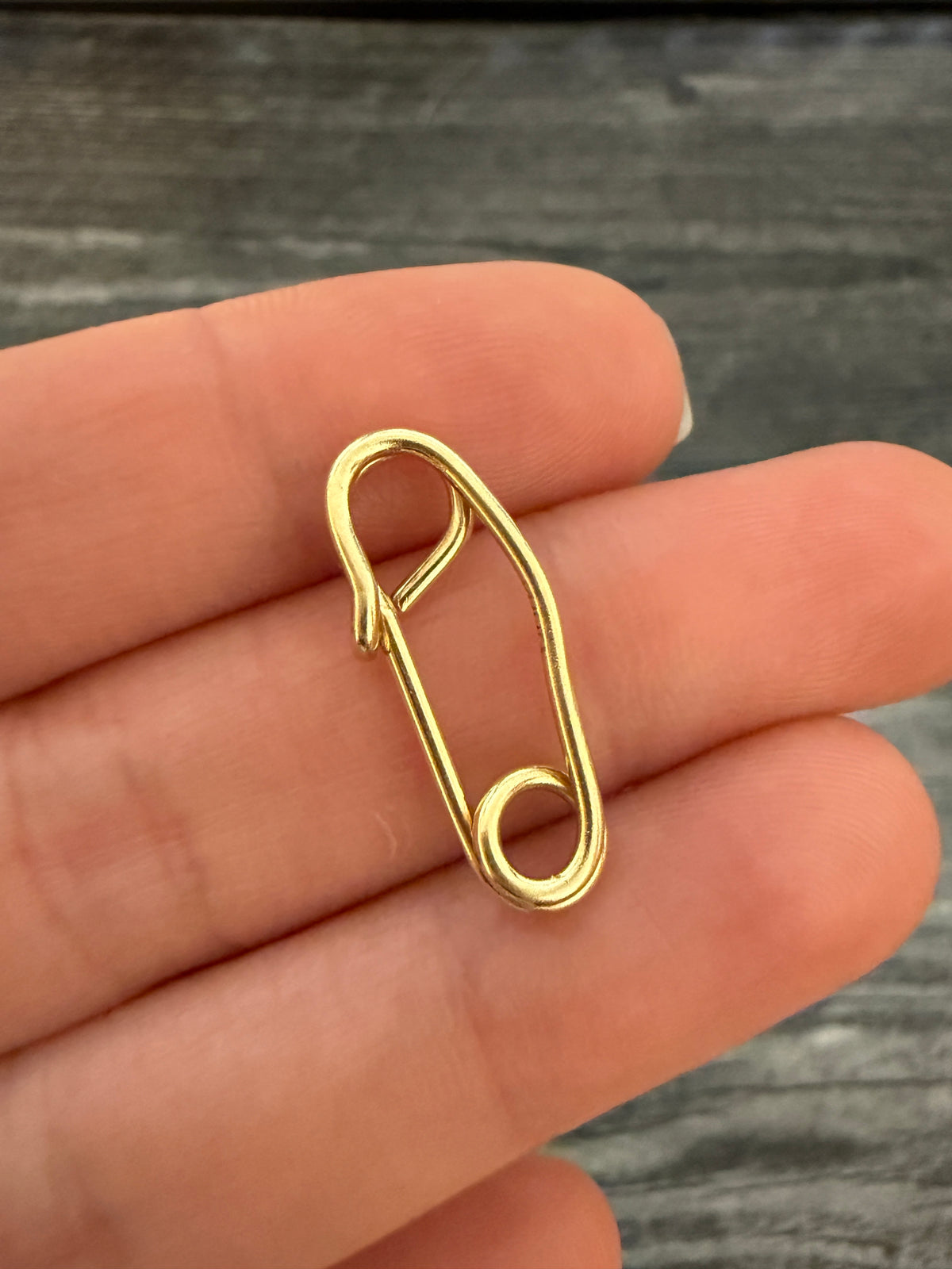 Vintage 14K Gold Safety Pin