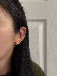 Tiffany & Co 18K Gold Love Knot Stud Earrings