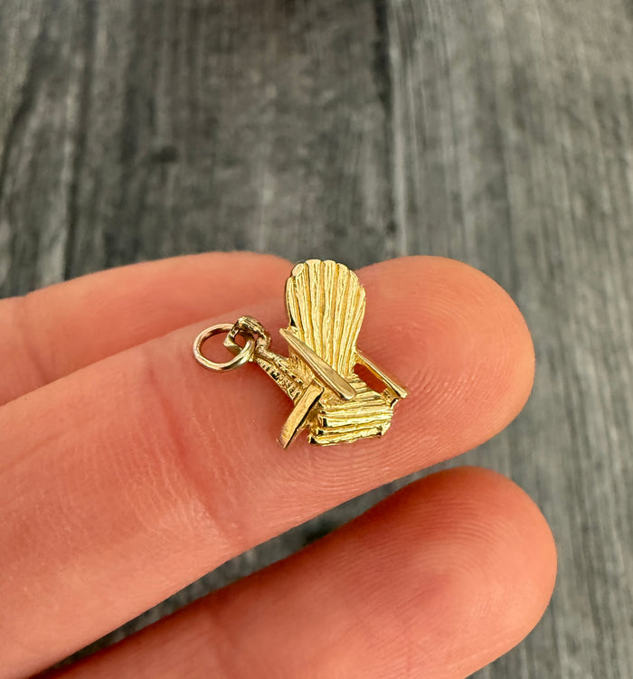 14K Gold Adirondack Chair Charm
