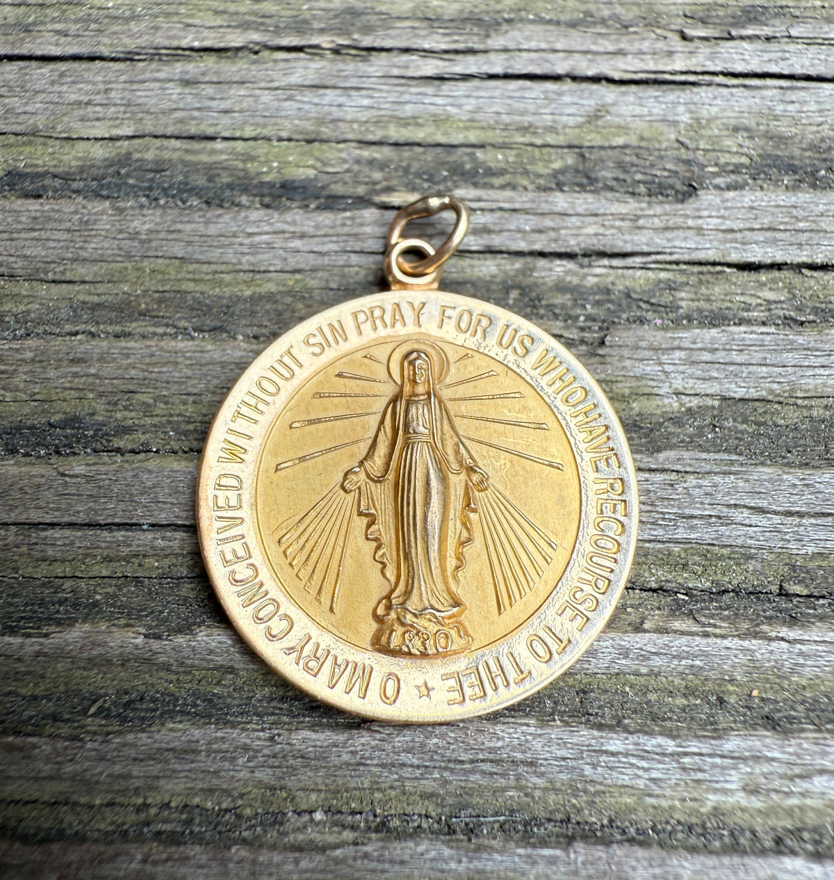 St. Mary Medal Charm