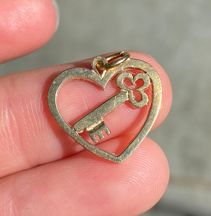 Key to My Heart Charm