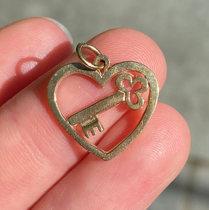 Key to My Heart Charm