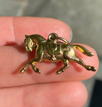 Vintage 14K Gold Horse Charm