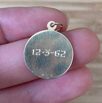 Vintage 14K Gold ROGER Charm