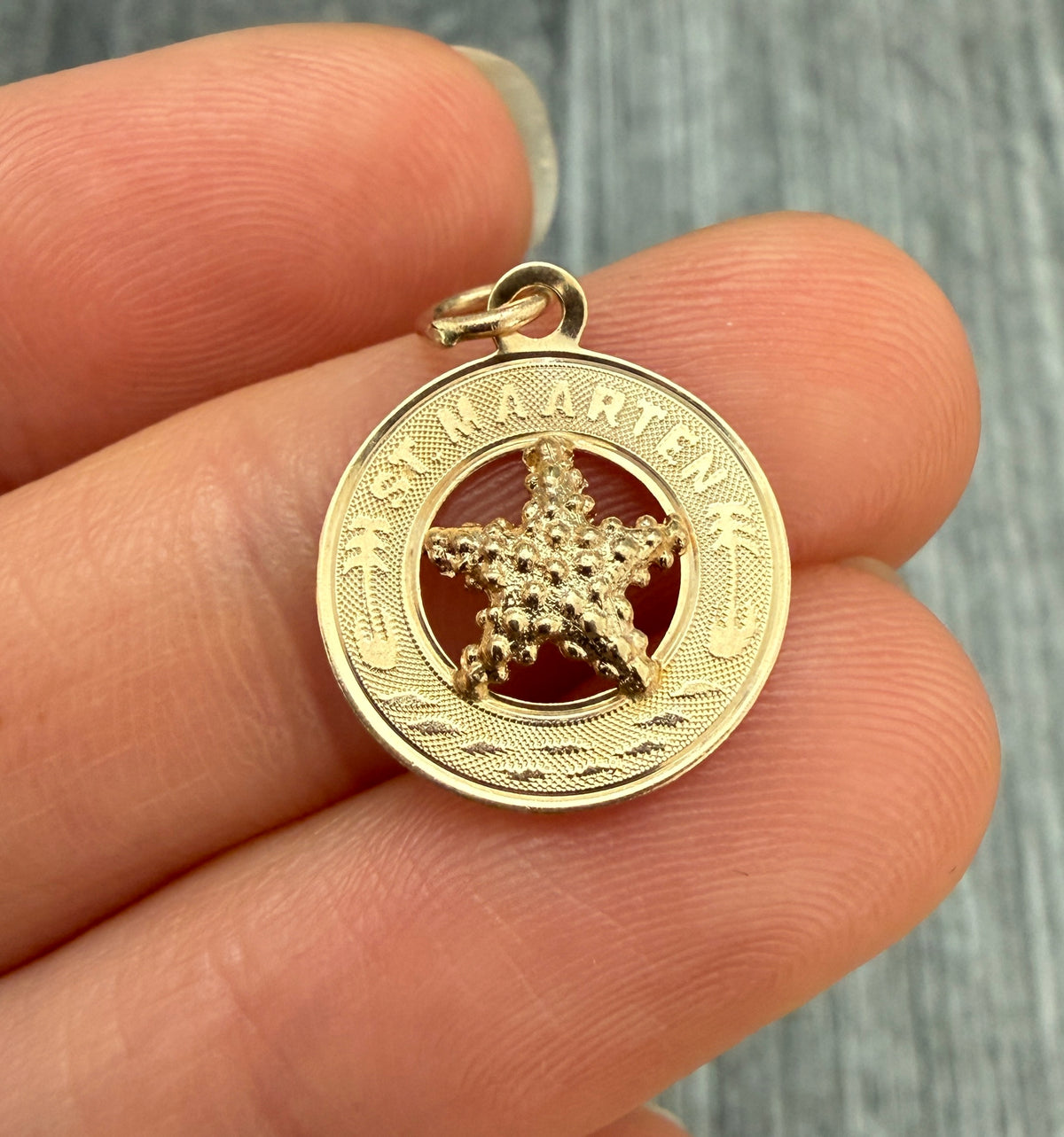 St. Maarten Starfish 14K Gold Charm