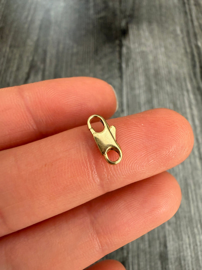 Small 14K Gold Lobster Clasp