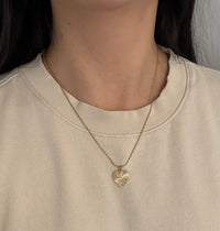 Vintage 14K Gold Snake Style Tubular Chain, 19.75" Long