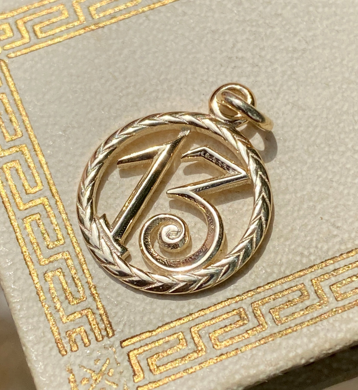 Small Lucky 13 Charm by A/O