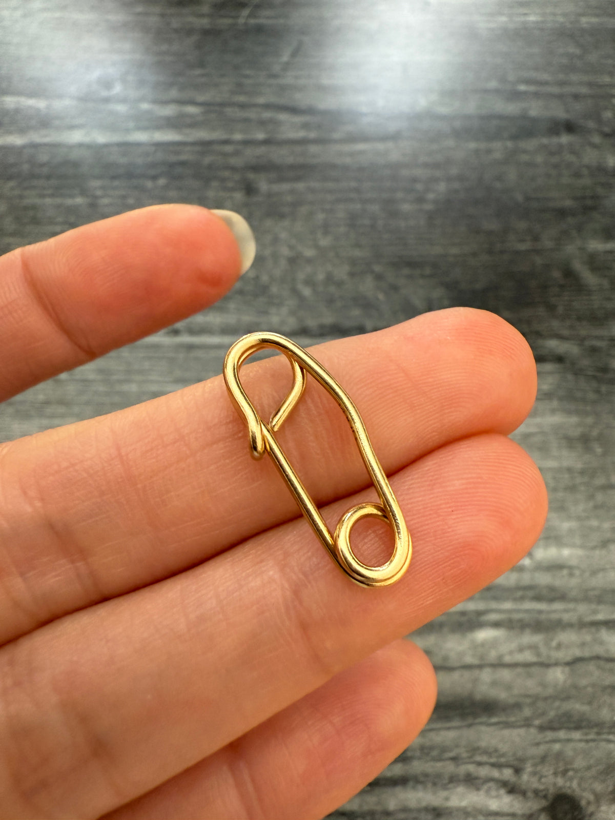 Vintage 14K Gold Mini Safety Pin