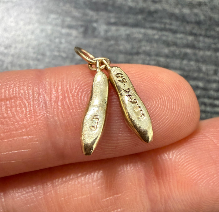 Vintage 14K Gold Ballerina Shoes Charm