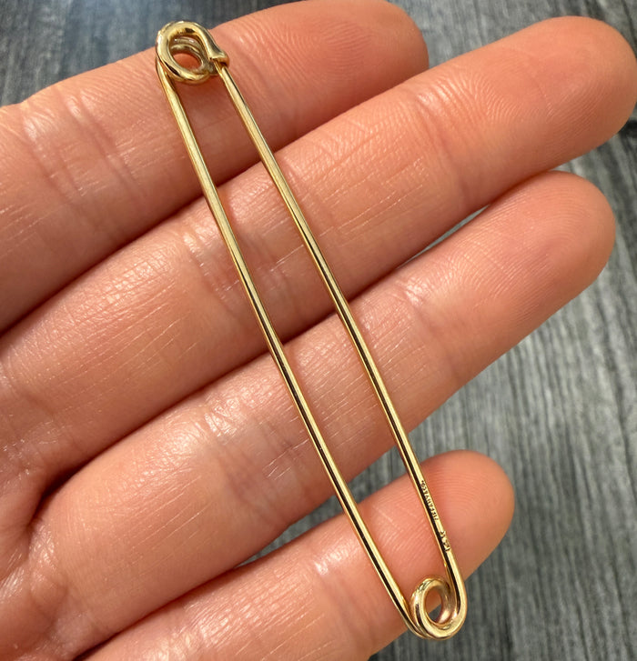 Vintage 14K Gold Tiffany & Co Safety Pin