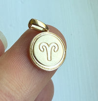 Zodiac 14K Gold Aries Charm