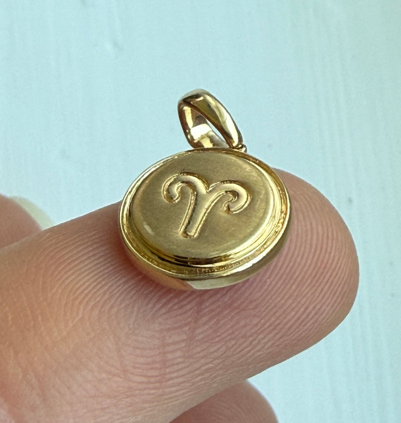 Zodiac 14K Gold Aries Charm