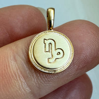 Zodiac 14K Gold Capricorn Charm