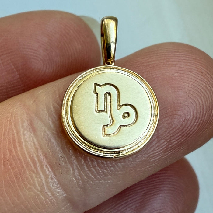 Zodiac 14K Gold Capricorn Charm