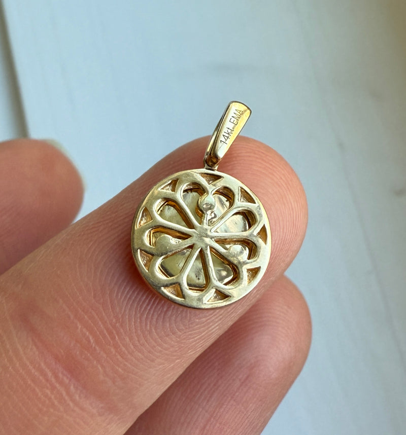 Zodiac 14K Gold Aquarius Charm