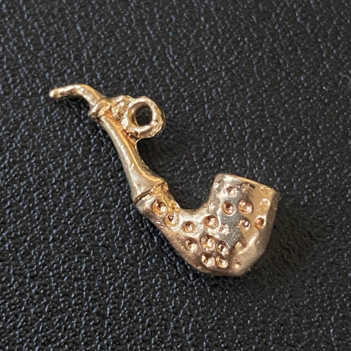 Vintage 14K Gold Pipe Charm