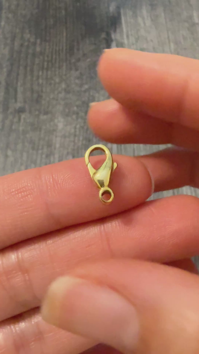 14K Gold Lobster Clasp