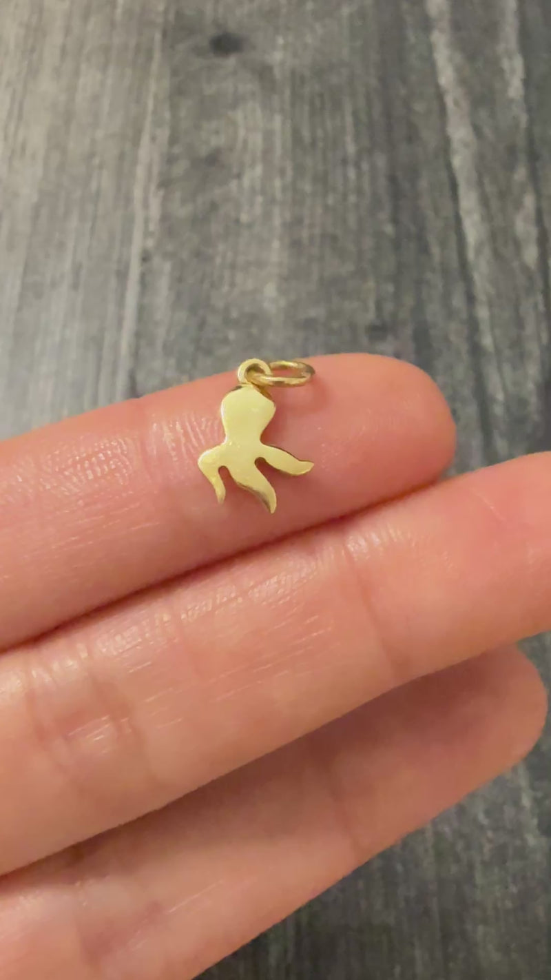 Mini Dodo by Pomellato 18K Gold Octopus Charm