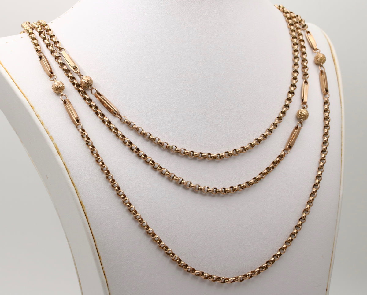 18 Rhodium Large Link Jewelry Chain | St. Patricks Guild