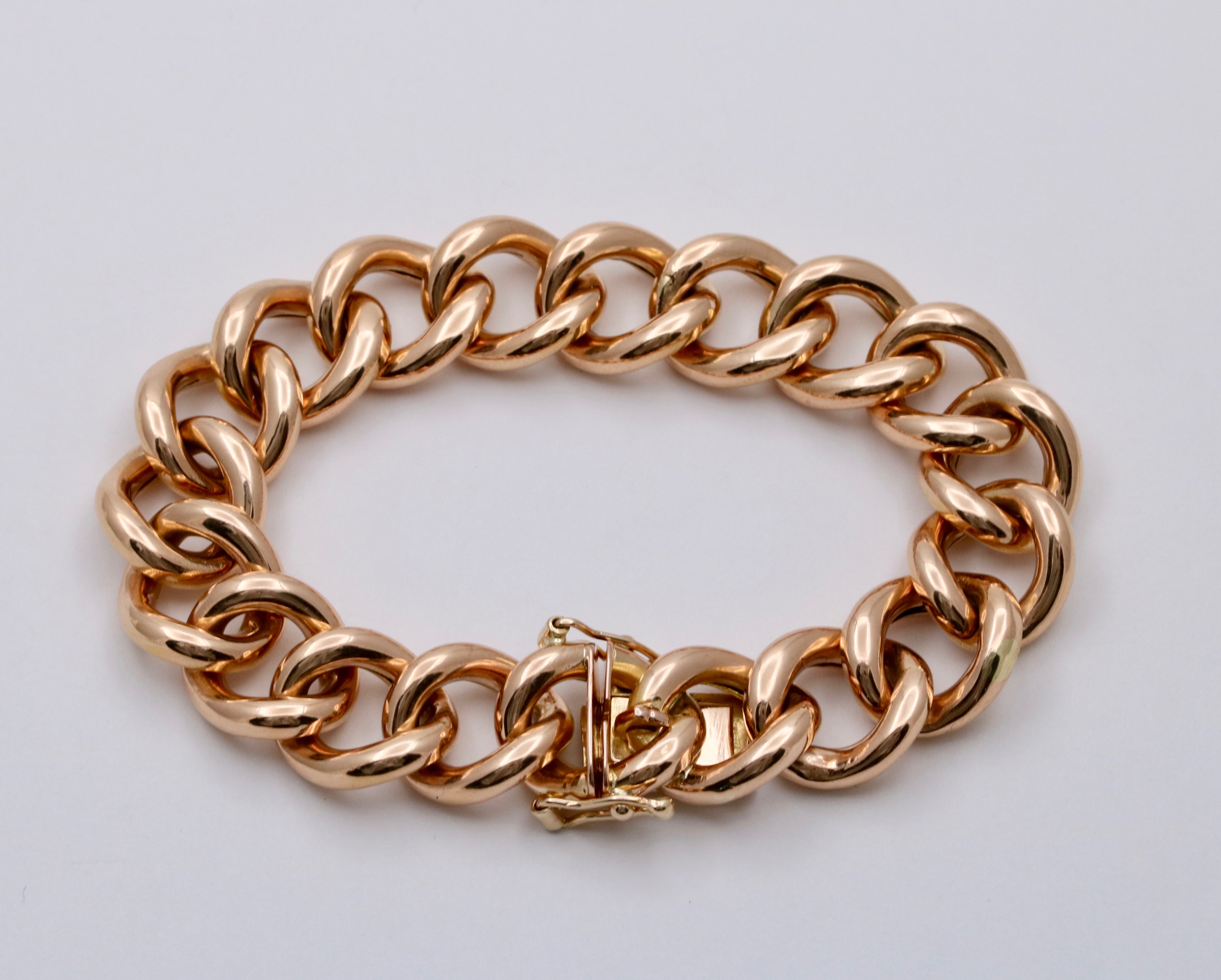The Harper Rose Gold Rope Chain Bracelet – Modern Gents