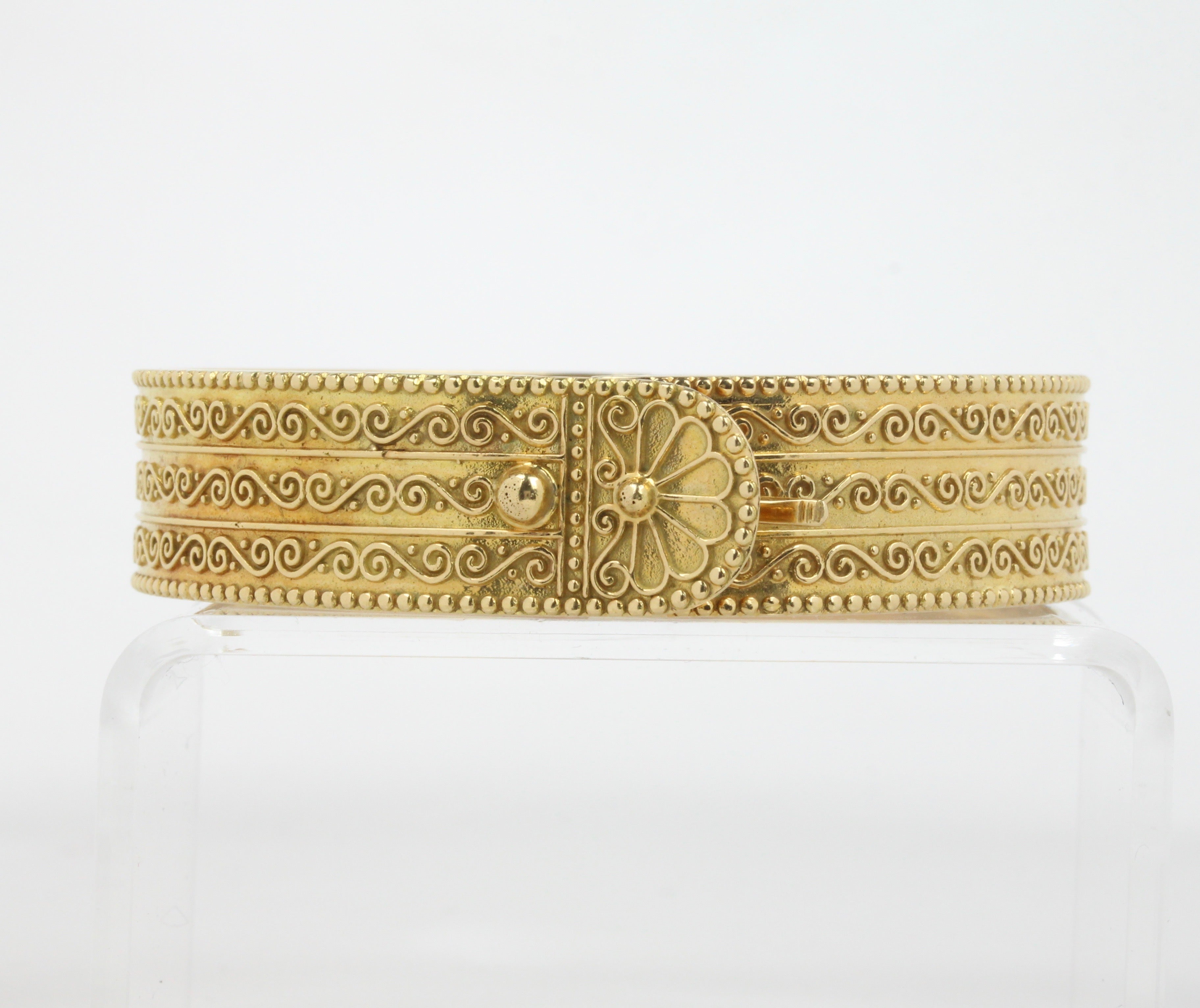 Vintage 9ct Buckle Bracelet Yellow Gold Flexible Bracelet 9 Carat  Hallmarked | eBay