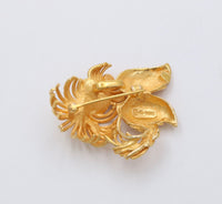 Vintage 14K Gold Terrier Dog Pin, Fun Brooch