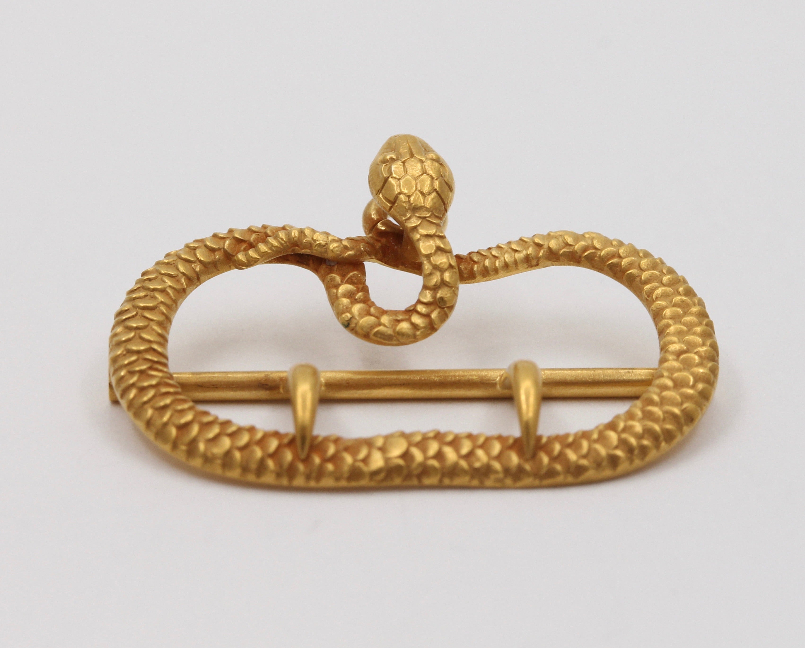 Antique 14k Gold Ouroboros Bracelet — Heart of Hearts Jewels