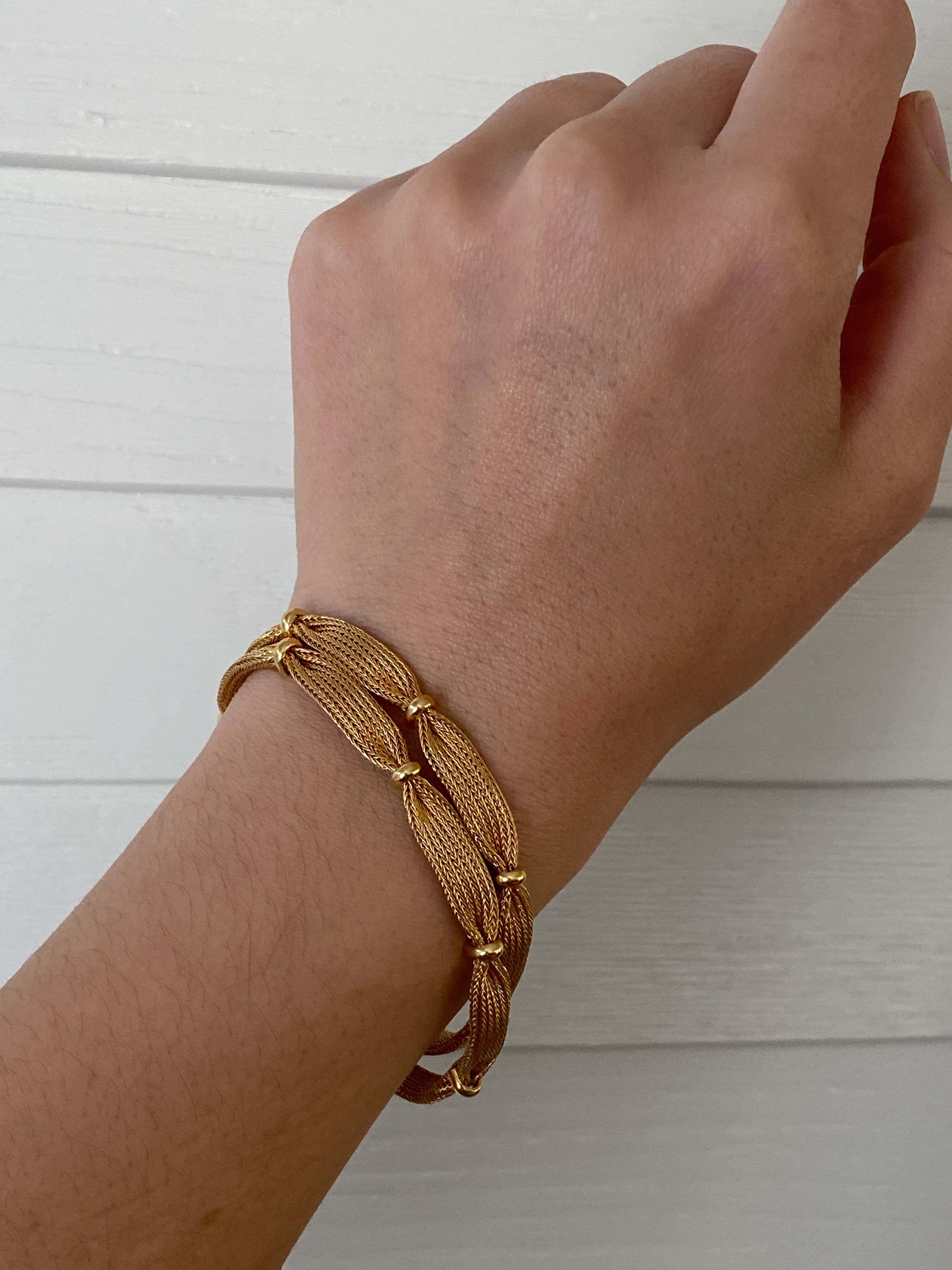 Gold Woven Bracelet Reliable Gold Ltd.