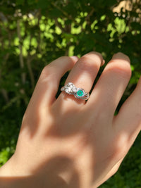 Carrera y Carrera Sweet Devil Emerald and 18K Gold Ring