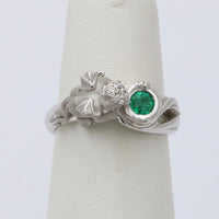Carrera y Carrera Sweet Devil Emerald and 18K Gold Ring