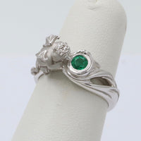 Carrera y Carrera Sweet Devil Emerald and 18K Gold Ring