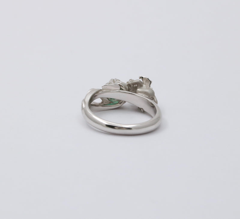 Carrera y Carrera Sweet Devil Emerald and 18K Gold Ring