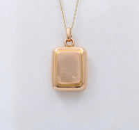 Victorian Revival 18K Gold Vinaigrette and Locket Charm