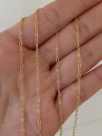 Smaller Everyday Chain in 14K Gold